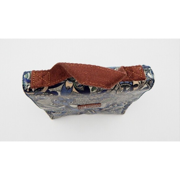 Sakroots Purse Lunch Box Flap Bag Blue Spirit Desert Insulated Mini Cooler Tote - Picture 5 of 12